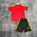 Camisa Bélgica 2026 Home – Kit Infantil