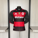Camisa Flamengo 2026 Manga Longa Home – Jogador com patrocínios