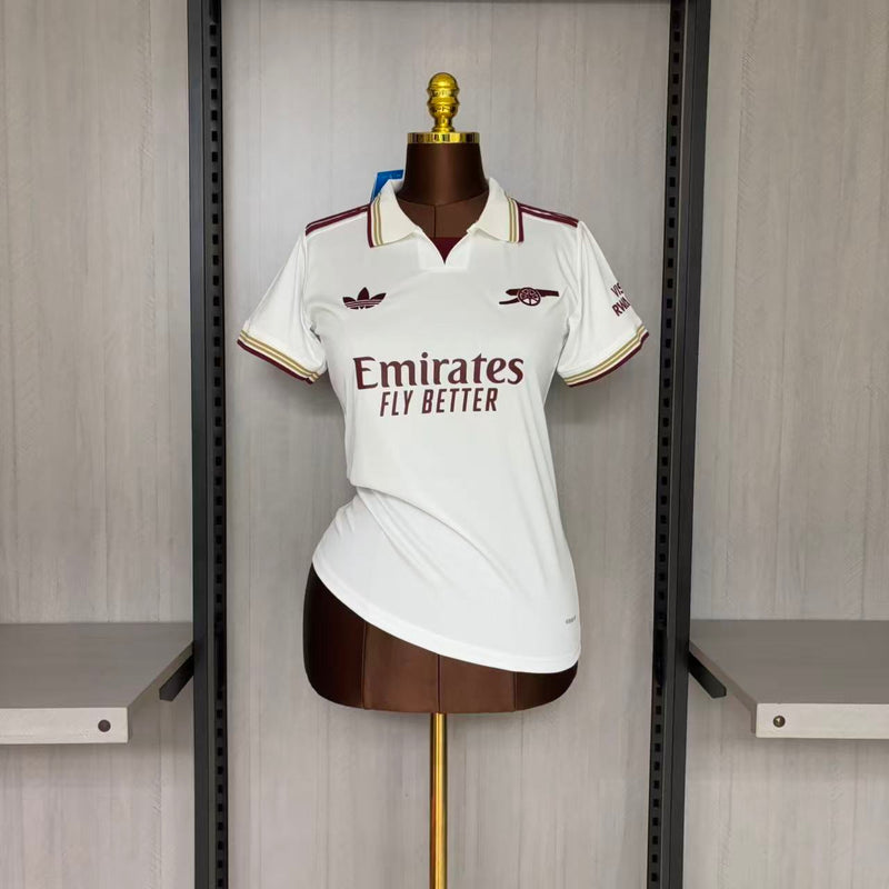 Camisa Arsenal 2026 Away – Feminina
