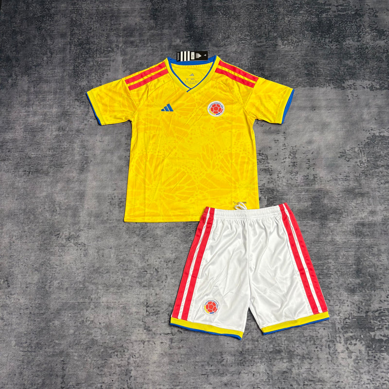 Camisa Colombia 2026 Home – Kit Infantil