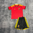 Camisa Bélgica 2026 Home – Kit Infantil