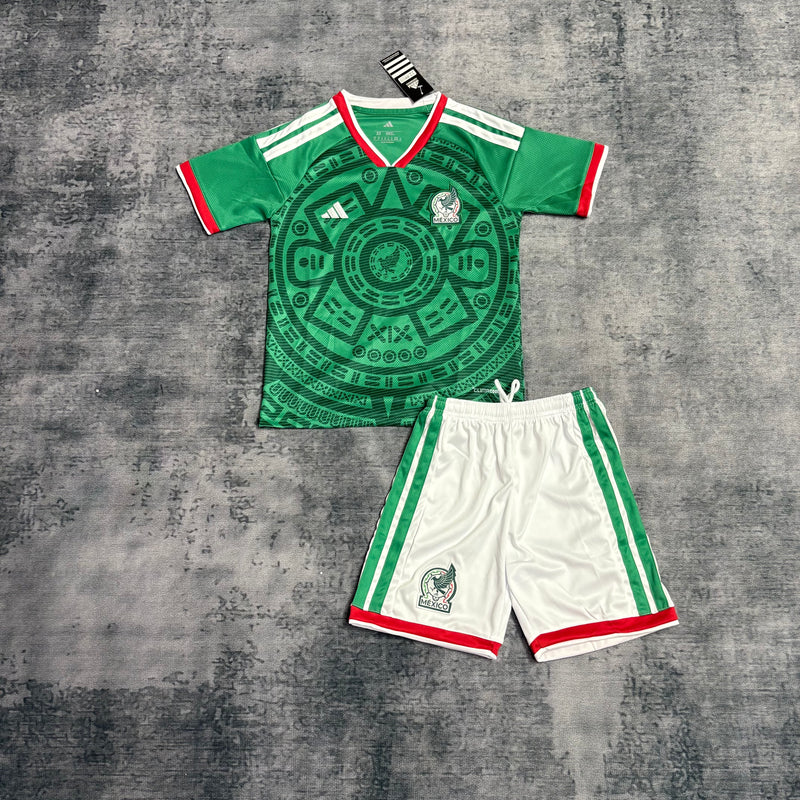 Camisa Mexico 2026 Home – Kit Infantil