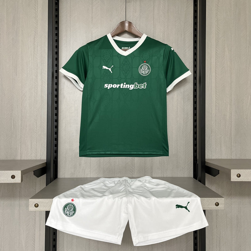Camisa Palmeiras 2026 Home – Kit Infantil