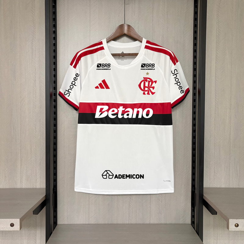Camisa Flamengo 2026 Away – Torcedor - Com Patrocínios