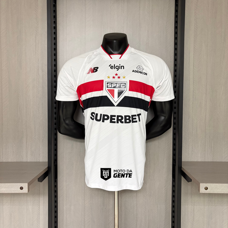 Camisa São Paulo 2026 Home – Jogador com Patrocínios