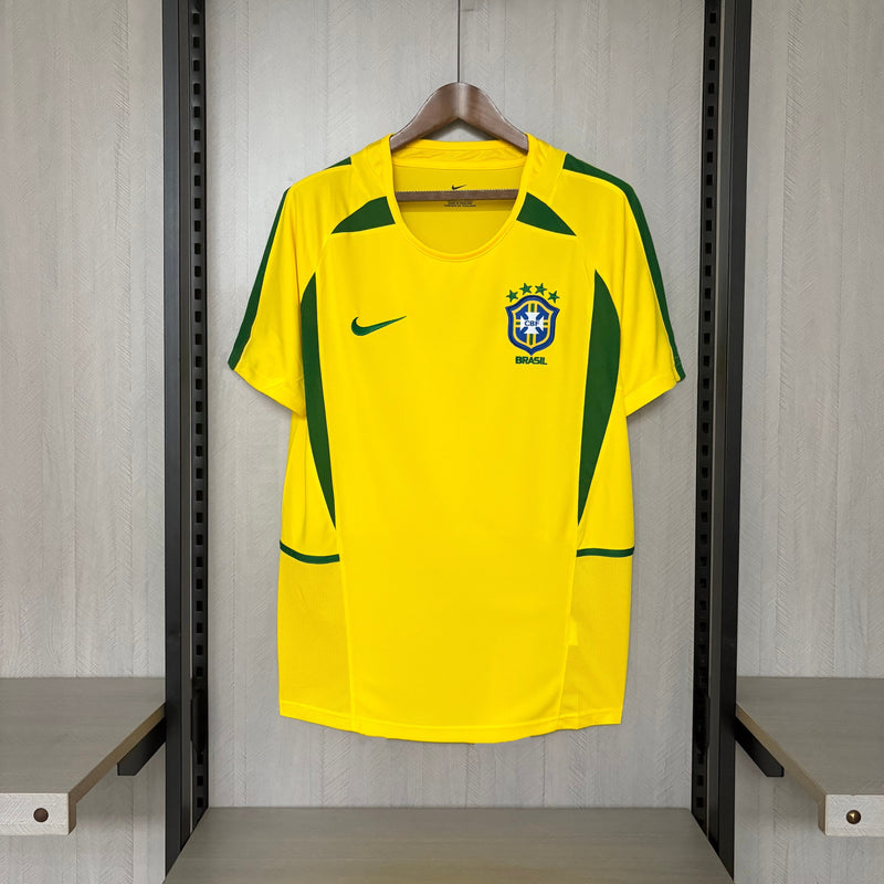 Camisa Brasil 2002 Home – Retrô