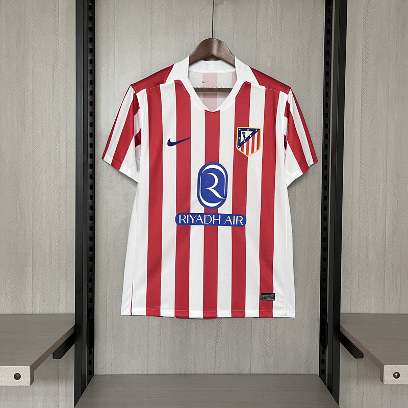 Camisa Atlético de Madri 2026 Home – Torcedor com patrocínios