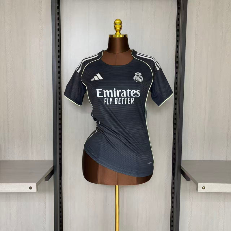 Camisa Real Madri 2026 Away – Feminina