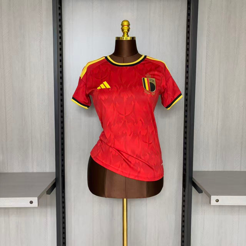 Camisa Bélgica 2026 Home – Feminina