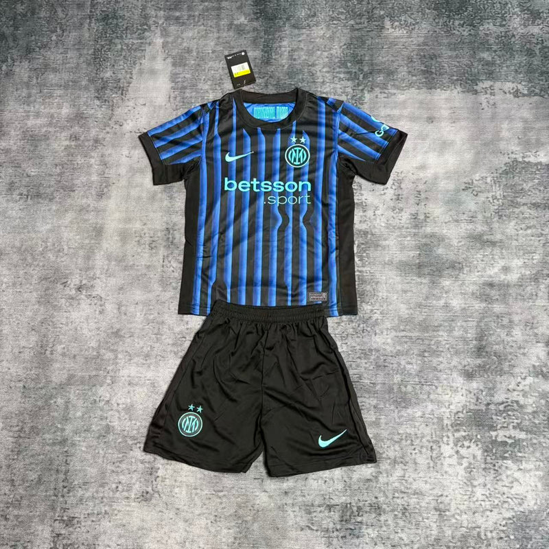Camisa Inter de Milão 2026 Home – Kit Infantil