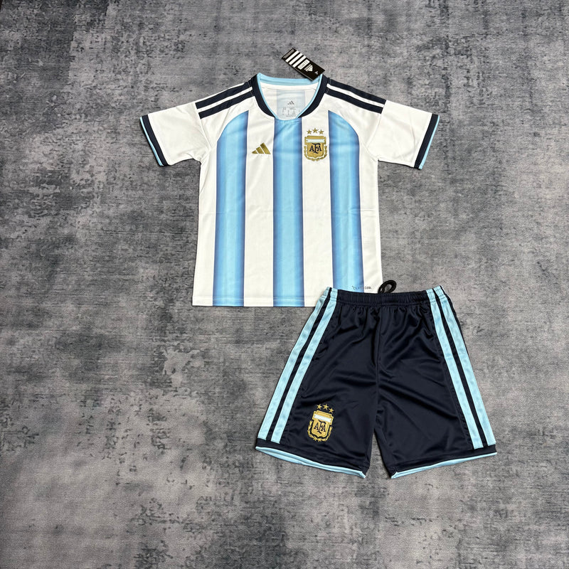 Camisa Argentina 2026 Home – Kit Infantil