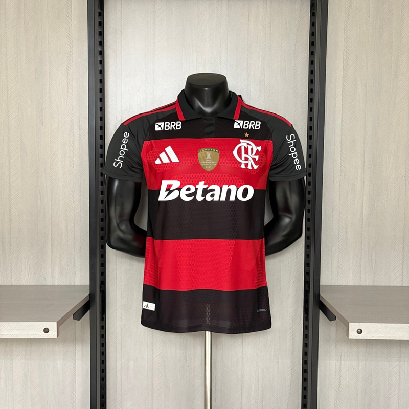 Camisa Flamengo 2026 Home – Jogador com Patrocínios