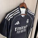 Camisa Real Madri 2026 Away – Torcedor com patrocínios